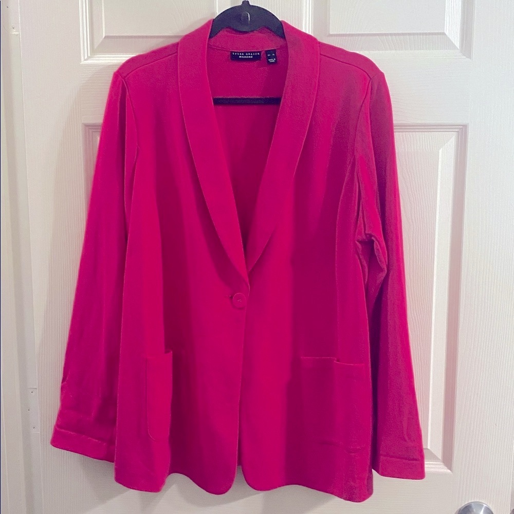 Susan Graver Marina Knit Blazer